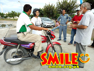 The Motorbike Riding Training Sessions of Film Star Sohai Ali Abro for the Movie Motorcycle Girl