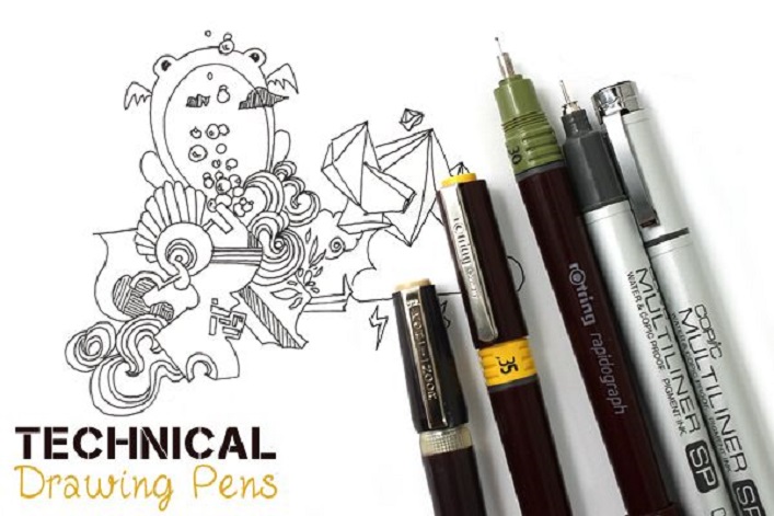 Technical Drawing Pens
