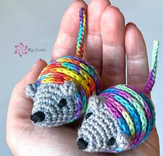 PATRON GRATIS RATON ARCOIRIS AMIGURUMI 52456