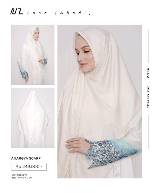 eksanti for zoya, zoya 2018, scarf zoya 2018, scarf edisi lebaran, scarf zoya terbaru 2018, katalog zoya 2018