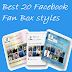 20 Different styles  Facebook fan box for blogger