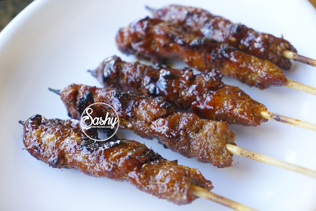 sate babi ala Warung Popo - Kuta 