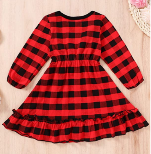 Toddler Kids Baby Girl Christmas Dresses