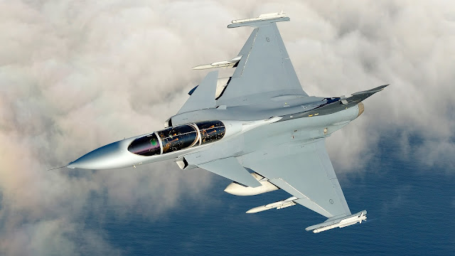 Saab JAS 39 Gripen Inflight