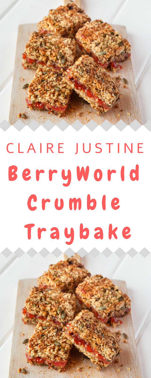 BerryWorld Crumble Traybake