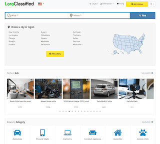 LaraClassifier - Plataforma Profissional de Anúncios Classificados