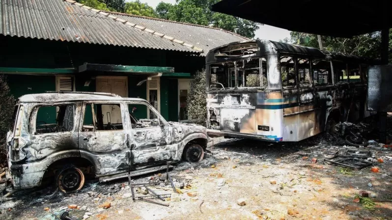 Sri Lanka, Emergency imposed after economic crisis and violent protests