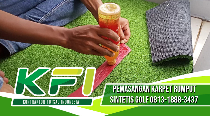 lem karper rumput sintetis