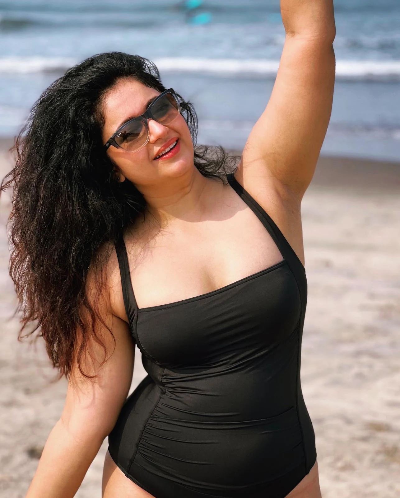 poonam bajwa swimsuit curvy hot actress