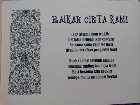 pantun jemputan kahwin