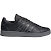 Sepatu Sneakers Adidas Grand Court Trainers Carbon Grey Four Core Black 138426611