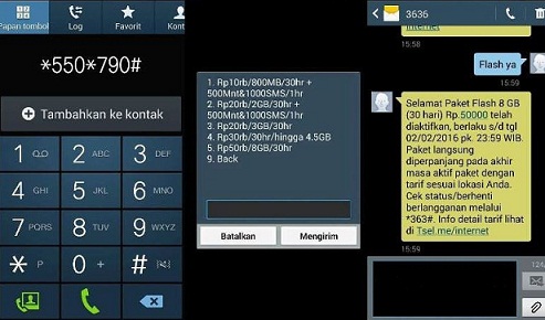 Paket Internet Murah Telkomsel 2016 8GB Hanya 50 Ribu