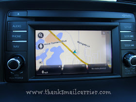 Mazda navigation system