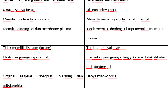 Gambar Perbedaan  Sel Hewan  Dan  Tumbuhan Info Terkait Gambar