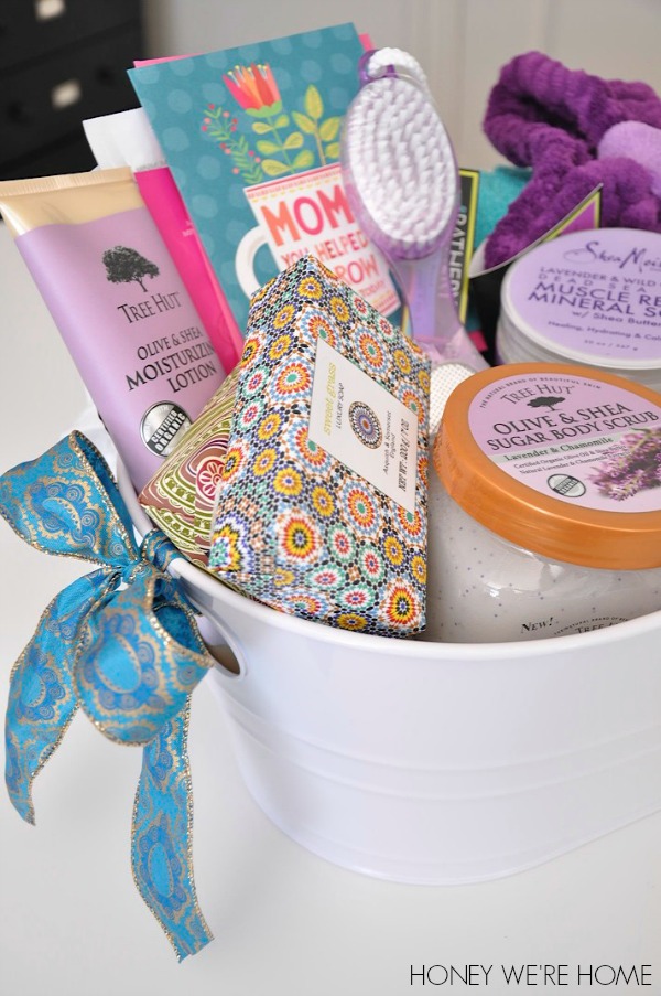 Honey We're Home: Mother's Day Gift Idea // Spa Basket