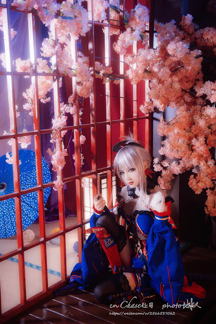 cosplay cantik musashi fgo