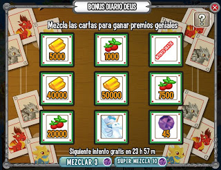 imagen del bonus diario de 45 gemas
