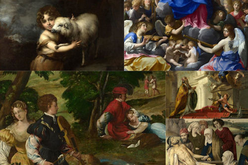 Imágenes, frescos y pinturas católicas V (5 archivos)