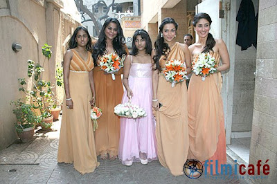amrita arora shakeel ladakh wedding photos marriage picures images photographs nikaah muslim christian bridesmaids