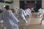 Tingkatkan Kemampuan Prajurit Petarung Yonmarhanlan  I Laksanakan Latihan Karate