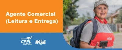 RGE tem vaga para Agente Comercial (Leitura e Entrega) em Erechim