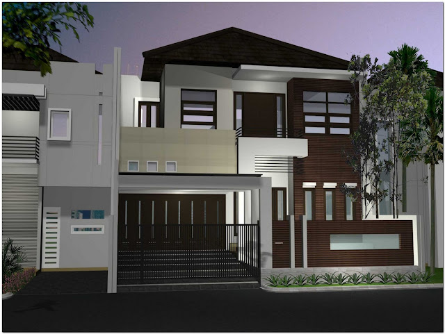 Model Desain Rumah 2 Lantai Minimalis