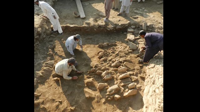 The 1300 Year Old Hindu Shahi Dynasty Vishnu Temple Excavated In Pakistan.