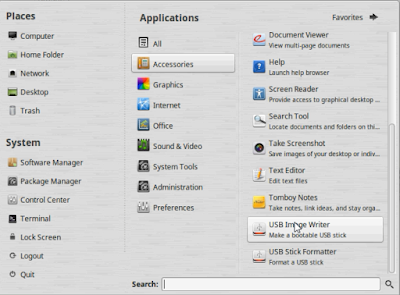 Membuat Bootable Flashdisk di Linux Mint  Membuat Bootable Flashdisk di Linux Mint