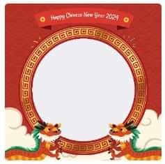 frame twibbon chinese new year 2024