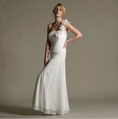 Linen Wedding Dress