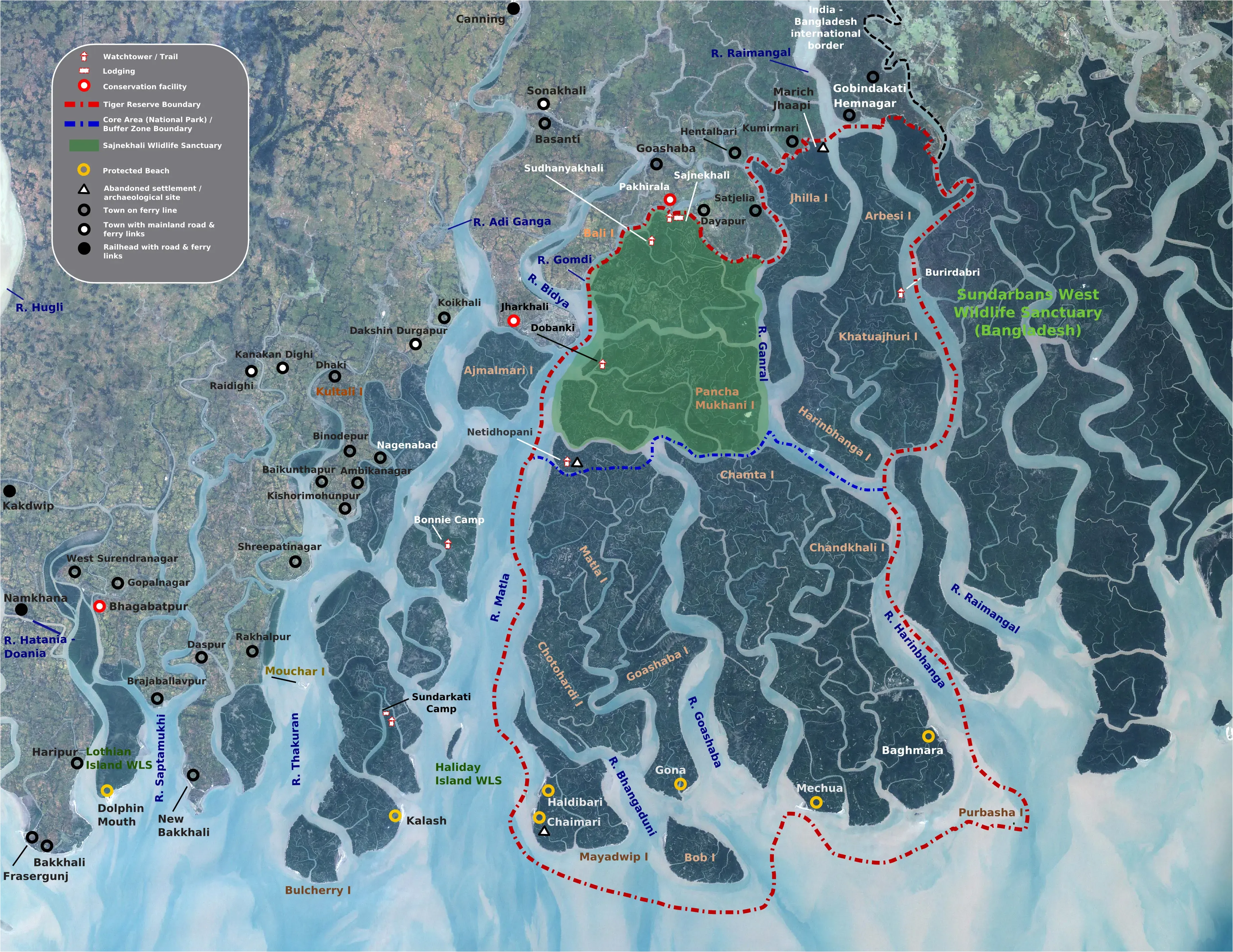 Sundarban Delta Formation