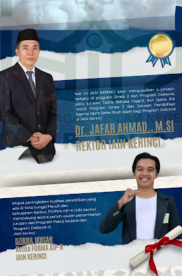 FORMA KIP-K IAIN Kerinci Dukung Percepatan Program Doktoral dan Penambahan Dua Jurusan diprogram S2 IAIN Kerinci