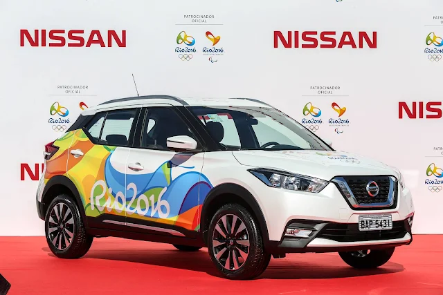 Nissan Kicks já faz parte da frota do Comitê das Olimpiadas 2016 - Rio