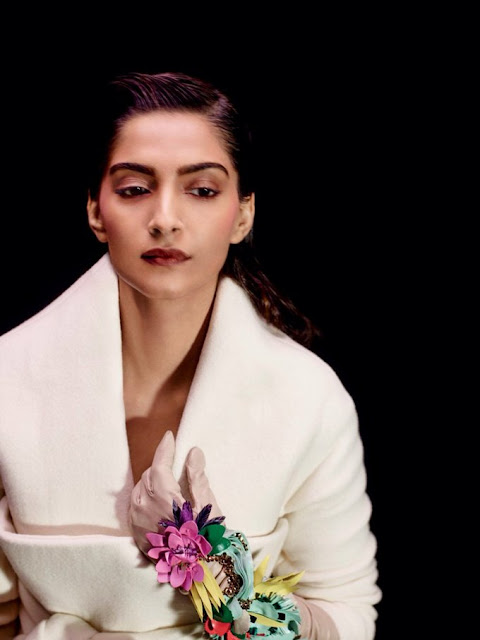 Sonam Kapoor Stunning photoshoot for Elle Magazine