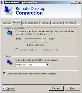 Faster Remote Desktop Connection