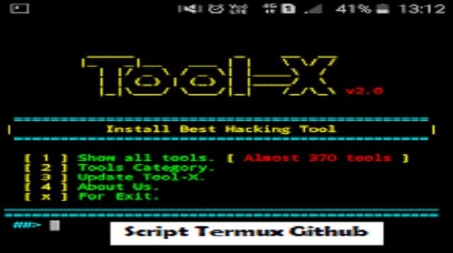 Script Termux Github