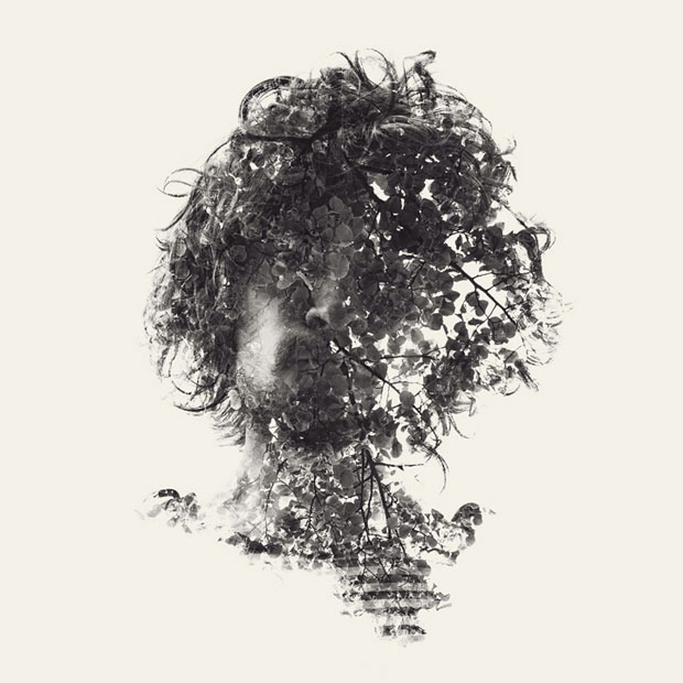 Christoffer Relander,retratos,exposicion,multiple,exposure,Portraits,We Are Nature,blanco,negro,black,white,second,boy