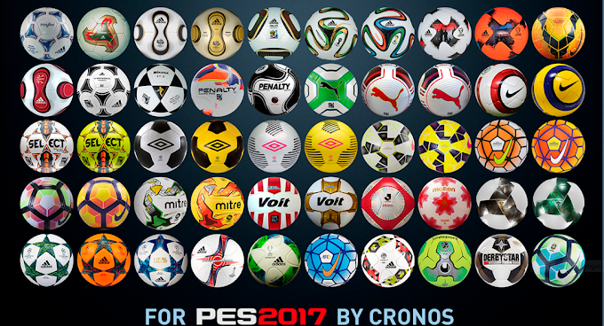 BallPack v3.0 | 50Balls | HD | Pes2017 [11.05.2017]