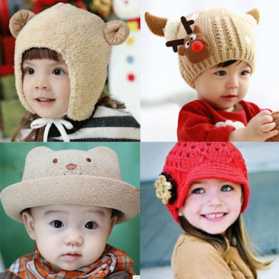 Topi lucu untuk anak