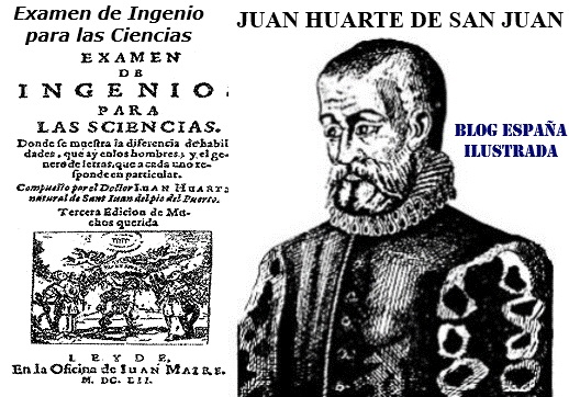 Juan Huarte Examen ingenios ciencias