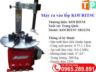 Máy tháo lốp xe máy điện