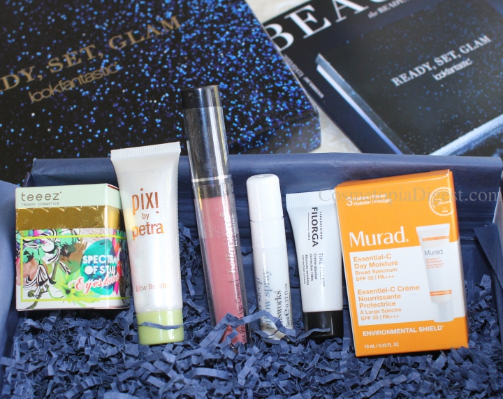 Review and contents of the LookFantastic Beauty Box for November 2017, themed Ready, Set, Glam. Ships worldwide. 