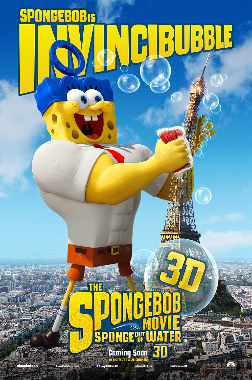 Poster Film The Spongebob  Movie Sponge Out  Of Water  2019 