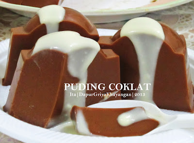   Dapur Griya Khayangan: PUDING COKLAT