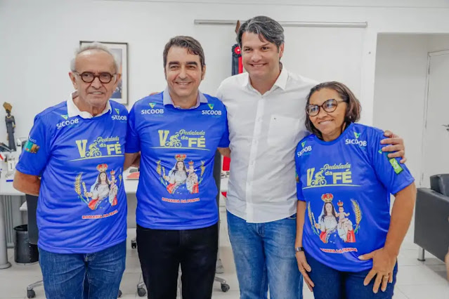 Cícero Lucena sanciona Lei que oficializa ‘Pedalada da Fé’ como evento oficial da Romaria da Penha