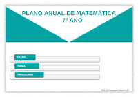 PLANO ANUAL DE MATEMÁTICA – 7º ANO