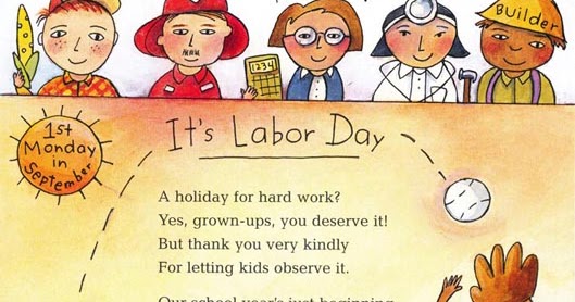 Some labor day poems for kids  Best Holiday Pictures