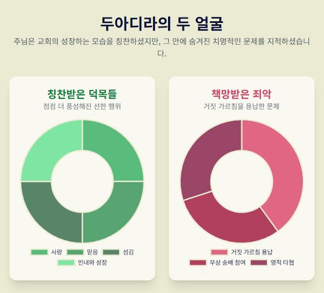 요한계시록 2장 18절-29절, 어둠 속에 빛나는 약속, 두아디라 교회 - 설교 연구 자료