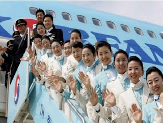 Korean Air Flight Stewardess