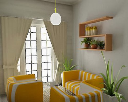 Contoh dekorasi ruang tamu kecil
